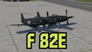 NEW F 82E  plane review - War Thunder Mobile