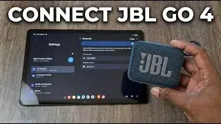 How to connect Bluetooth speaker to Samsung Tablet
