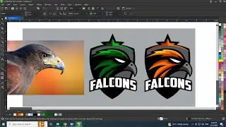 Best Falcon Logo Inspiration for Designer - CorelDRAW - Ahsan Sabri