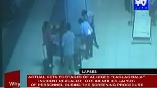Actual CCTV footages of alleged &ldquo;Laglag bala&rdquo; incident revealed