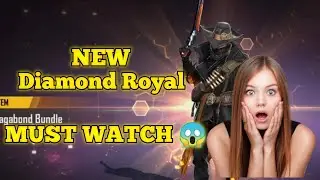 unlock new diamond royale in free fire | Wildfire vagabond | free fire new diamond royal | GW TLG99