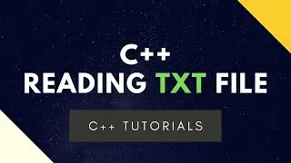 C++ Tutorials- TXT input file