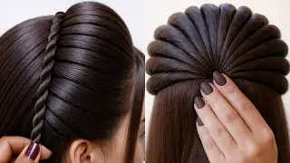Simple & Different Hairstyle Tutorials | Beautiful Hairstyle For Girls | Hairstyle For Outgoing