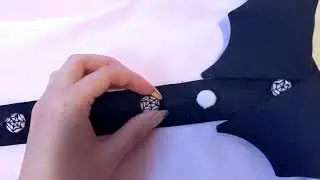 Making a Pink and Black Goth 1920's dress