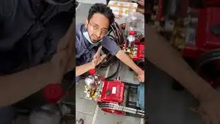 3 PISTON HTP CAR WASHING PUMP WITH 2 HP MOTOR SINGLE PHASE📞📞 9173703966📞📞