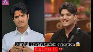 Mirdul Tiwari Unfair Eviction on BigBoss Batcheet
