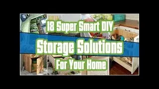 18 Super Smart DIY Storage Solutions For Your Home