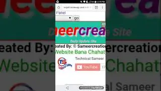 Wapkiz Me Slide Text. Or Youtube Channel link kese add kare