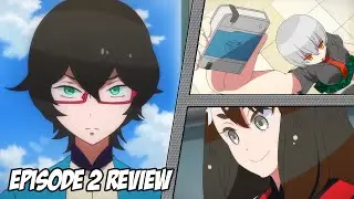 Gatchaman Crowds Insight [ガッチャマン クラウズ インサイト]  Episode 2 Review - KanekiFanboy Appears
