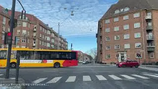 Frederiksberg, Copenhagen 🇩🇰  - Driving Downtown inner Copenhagen | See Copenhagen from my Cam