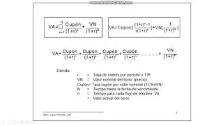 Valuación de Bonos parte 1