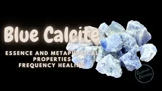 Blue Calcite Crystal Healing Frequency Meditation - Protects Aura - Unlock Throat Chakra