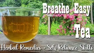 Breathe Easy Tea ~ Herbal Remedies ~ Self Reliance Skill