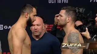 UFC Бостон: Обзор церемонии взвешивания