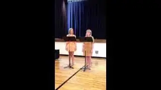 Kacey & Jordan   recital duet