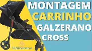 Como MONTAR O CARRINHO DE BEBÊ GALZERANO Cross| modelo CROSS