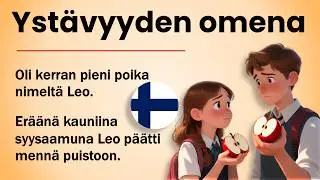 Learn Finnish with a Story | Beginner|Listening Practice✅️