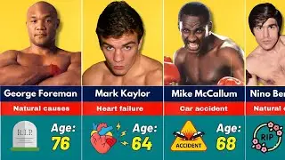 🥊 Famous Boxers Who Died in the Last Few Days and You Didn&rsquo;t Know