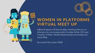 Women in Platforms: Georgina Field, White Marble Marketing