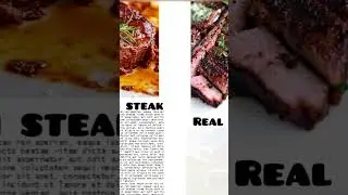 Real steak vs vegan #memes #meat #funny #memesdaily #cow