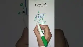 Square root || How to find Square root of any number || Math Tricks || #Shorts 1080p