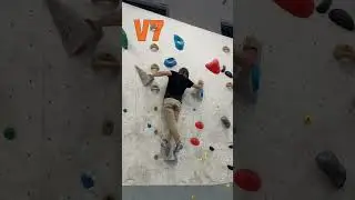 V7 (7a+) Slab #bouldering #climbing #beta