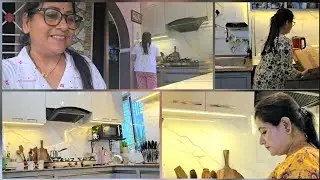 My New Modular Kitchen এ প্রথম মকড় সংক্রান্তি পায়েস বানালাম 
