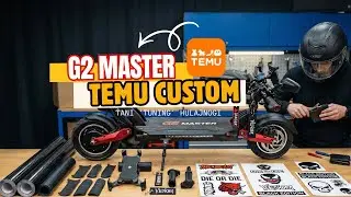 G2 Master TEMU CUSTOM – Tani tuning hulajnogi! Co kupiłem? #temu #g2mastertuning #kukurincustom