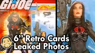 Leaked Photos Baroness Retro Cardback GI Joe Classified Series Action Figure Toy News Mega Jay Retro
