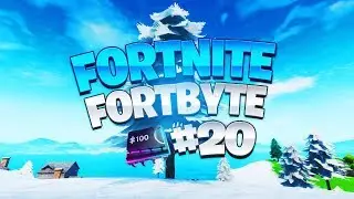 Fortnite Fortbyte #20 Location! - Found at the center of any of the first three Storm Circles!
