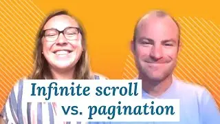 Pagination vs. Infinite Scroll | Monday Marketing Minute by Oneupweb
