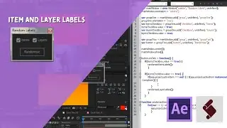ExtendScript Tutorial: Item and Layer Labels