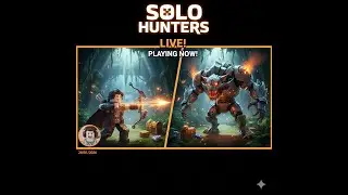 SOLO HUNTERS EM BUSCA DO PODER  - ROBLOX - AO VIVO
