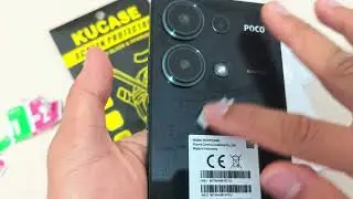 Install Garskin carbon anti-scratch Backdoor Poco M6 Pro price under 5 thousand