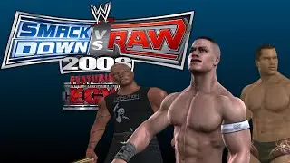 My WWE Championship Run in SmackDown Vs RAW 2008