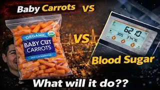 Carrots vs Blood Sugar. What happens?