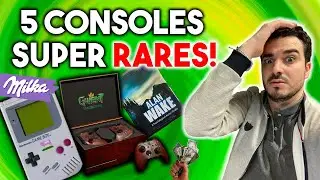 5 Consoles ULTRA RARES et CHÈRES! (Sortez les chéquiers)