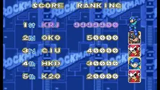 [MAME] Mega Man: The Power Battle (CPS1 Version) - World Record - 9.999,900 - Krj (Marpirc)