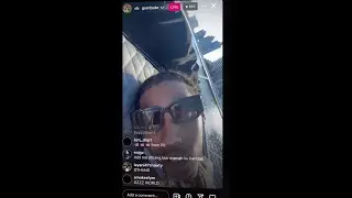 DThang Gz On A Yatch Instagram Live #dthanggz