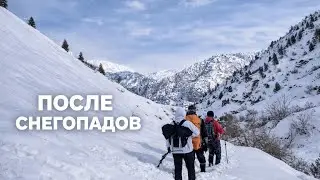 Поход в ущелье Пиёздор после сильных снегопадов | Варзоб, Таджикистан