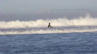 UP2U Surf School Bali entering the ocean