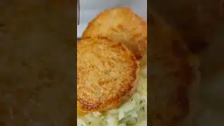HOMEMADE CRISPY HASH BROWNS FOR EASY FAMILY BREAKFAST! #shorts #foodlover #foodie #food #asmr