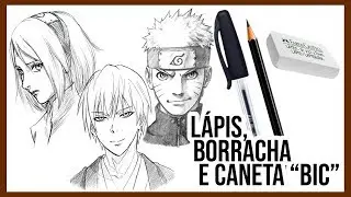 3 DESENHOS COM LÁPIS DE R$ 1,00