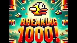 Breaking 1000 Flappy Bird! #games #shorts #challenge #livestream