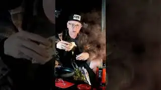 Motorcycle Camping Feast: Cheap & Quick Smash Tacos! 🏕️