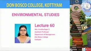 LECTURE 60 -ENVIRONMENTAL STUDIES- SOCIAL ISSUES AND ENVIRONMENT