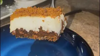 J’essaye une Recette de Cheesecake lotus biscoff.