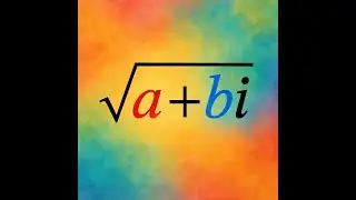 Deriving The Square Roots of a Complex Number Formula - Algebraic Method