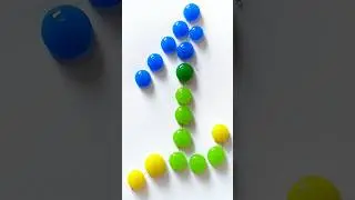 Flowing Relaxing Art | Satisfying Drawing Video #shorts