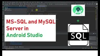 Add MS-SQL and MySQL Server in Android Studio | Android Tutorial's